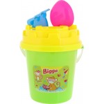 Набор игровой для песка BIGGA Ведерко с формочками, 7 предметов Арт. CB935077