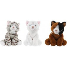 Игрушка мягкая BIGGA Плюшевый котенок 24см Арт. Y1808224 в магазинах Лента