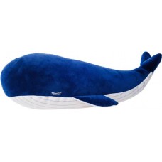 Игрушка мягкая ПЛЮШЛЕНД Кит 50см, синий Арт. SEZ002 в магазинах Лента