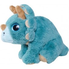 Игрушка мягкая ПЛЮШЛЕНД Трицератопс 23см, бирюзовый Арт. FX-1066B в магазинах Лента