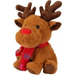 Игрушка мягкая BIGGA Плюшевый олень 25см, Арт. CW215106-25CM