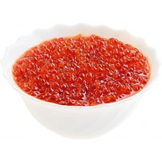 Икра лососевая зернистая кета, весовая в магазинах Лента