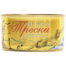 Икра трески АВАЧА, 130г в магазинах Лента