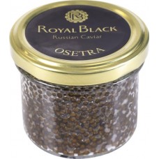 Икра осетровая ROYAL BLACK зернистая, 100г в магазинах Лента