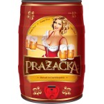 Пиво светлое PRAZACKA Классическое фильтрованное пастеризованное 4%, 5л