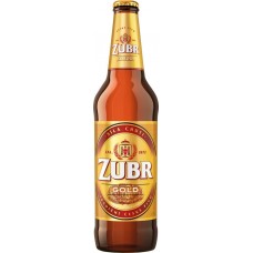 Пиво светлое ZUBR Gold фильтрованное пастеризованное, 4,6%, 0.5л в магазинах Лента