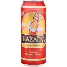 Пиво светлое PRAZACKA Пражечка Классическое фильтрованное пастеризованное 4%, 0.5л в магазинах Лента