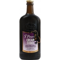 Пиво темное ST PETER'S Cream stout Английский стаут фильтрованное пастеризованное 6,5%, 0.5л в магазинах Лента