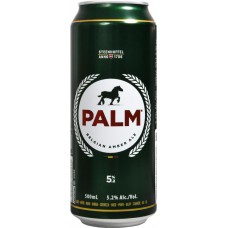 Пиво темное PALM фильтрованное пастеризованное, 5,2%, ж/б, 0.5л в магазинах Лента