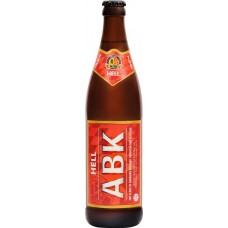 Пиво светлое ABK Hell фильтрованное пастеризованное, 5%, 0.5л в магазинах Лента