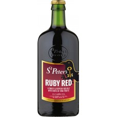 Пиво светлое ST.PETER'S Ruby Red Ale фильтрованное пастеризованное 4,3%, 0.5л в магазинах Лента