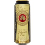 Пиво темное ZAHRINGER Schwarzbier фильтрованное пастеризованное 4,9%, 0.5л