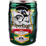 Пиво светлое WOLPERTINGER Lager фильтрованное пастеризованное 4,9%, 5л