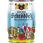 Пиво светлое OTTO VON SCHRODDER Hefeweizen пшеничное нефильтрованное пастеризованное 5%, 5л