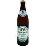 Пиво светлое WIENINGER Weisbier Hell нефильтрованное непастеризованное 5,3%, 0.5л