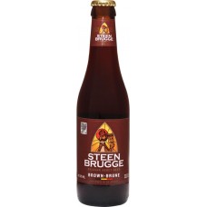 Пиво темное STEENBRUGGE Brown фильтрованное пастеризованное 6,5%, 0.33л в магазинах Лента