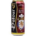 Пиво темное D'ATOUR ROYAL BRUNE фильтрованное пастеризованное 6,4%, 0.5л