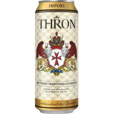 Пиво светлое THRON WEIZEN пшеничное нефильтрованное пастеризованное 4,7%, 0.5л в магазинах Лента