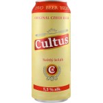 Пиво светлое CULTUS Svetly Lezak фильтрованное пастеризованное 5,3%, 0.5л