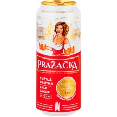 Пиво светлое PRAZACKA Пражечка классическое фильтрованное пастеризованное 4%, 0.5л в магазинах Лента