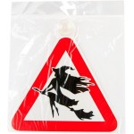 Знак TOPAUTO Ведьма на метле 20х20см