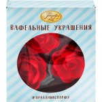 Набор кондитерский ДОМАШНЯЯ КУХНЯ Вафельные украшения – цветы и посыпки, 17,2г