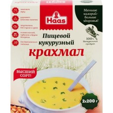 Крахмал кукурузный HAAS, 400г в магазинах Лента