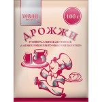 Дрожжи сухие ДОМАШНЕЕ БИСТРО активные, 100г Дрожжи сухие ДОМАШНЕЕ БИСТРО активные, 100г