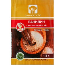 Ванилин АЛЬТАСПАЙС, 1,5г в магазинах Лента