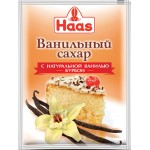 Сахар ванильный HAAS с натуральной ванилью, 15г