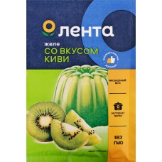 Желе ЛЕНТА со вкусом киви, 50г в магазинах Лента