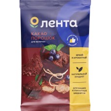 Какао-порошок для выпечки ЛЕНТА, 90г в магазинах Лента