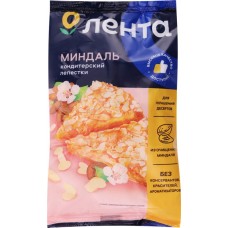 Миндаль ЛЕНТА лепестки, 80г в магазинах Лента