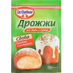 Дрожжи для сдобы и кулича DR.BAKERS быстродействующие, 8г Дрожжи для сдобы и кулича DR.BAKERS быстродействующие, 8г