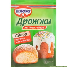 Дрожжи для сдобы и кулича DR.BAKERS быстродействующие, 8г в магазинах Лента