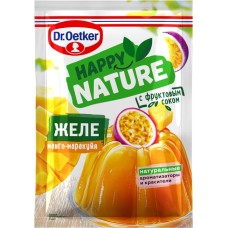 Желе DR.OETKER Happy Nature, со вкусом манго и маракуйи, 41г в магазинах Лента