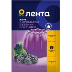 Желе ЛЕНТА со вкусом ежевика-черника, 50г Желе ЛЕНТА со вкусом ежевика-черника, 50г