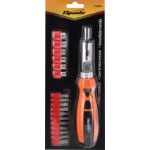 Отвертка реверсивная SPARTA с шарниром, биты торцовые головки 18шт Арт. 115545 Отвертка реверсивная SPARTA с шарниром, биты торцовые головки 18шт Арт. 115545