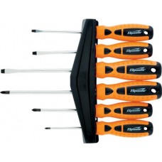 Набор отверток SPARTA Point, CrV, двухкомпонентные рукоятки Арт. 11782, 6шт в магазинах Лента