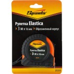 Рулетка SPARTA Elastica, 16мм, обрезиненный корпус Арт. 31311, 3м Рулетка SPARTA Elastica, 16мм, обрезиненный корпус Арт. 31311, 3м