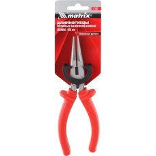 Длинногубцы MATRIX Econom 160мм прямые шлифованные пластмассовые рукоятки Арт. 17192 в магазинах Лента