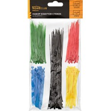 Набор хомутов стяжек 1,9х100мм/1,9х200мм Арт. MF-04, 200шт в магазинах Лента