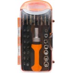 Набор инструментов PARK 31 предмет: головки, биты, отвертка Арт. 8607 Набор инструментов PARK 31 предмет: головки, биты, отвертка Арт. 8607