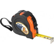Рулетка PARK 16мм, с фиксатором, 3м Арт. 353027 в магазинах Лента