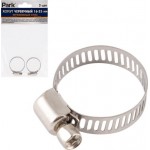 Хомут червячный PARK 16–25мм, нержавеющая сталь, Арт. 101207, 2шт Хомут червячный PARK 16–25мм, нержавеющая сталь, Арт. 101207, 2шт