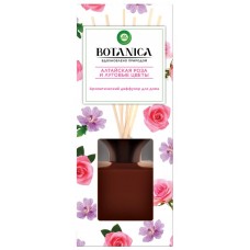 Арома-диффузор AIR WICK Botanica Алтайская роза и луговые цветы с деревянными палочками, 78г в магазинах Лента