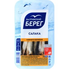Салака горячего копчения БАЛТИЙСКИЙ БЕРЕГ, 300г в магазинах Лента