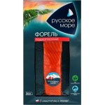 Форель подкопченная РУССКОЕ МОРЕ филе-кусок, 200г Форель подкопченная РУССКОЕ МОРЕ филе-кусок, 200г