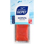 Форель слабосоленая БАЛТИЙСКИЙ БЕРЕГ филе-кусок с кожей, 200г Форель слабосоленая БАЛТИЙСКИЙ БЕРЕГ филе-кусок с кожей, 200г