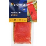 Форель холодного копчения ЛЕНТА филе-кусок, 200г